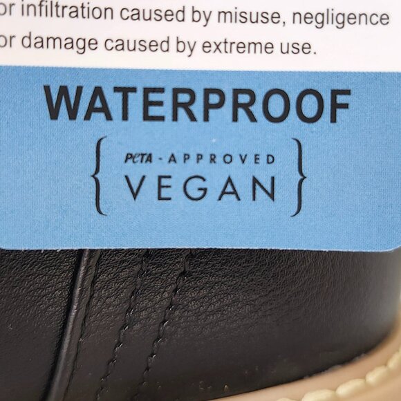 Aqua-Flex Women's Black Smooth Waterproof Boot W/Laces & Zipper Size 8 & 9 - Picture 7 of 10